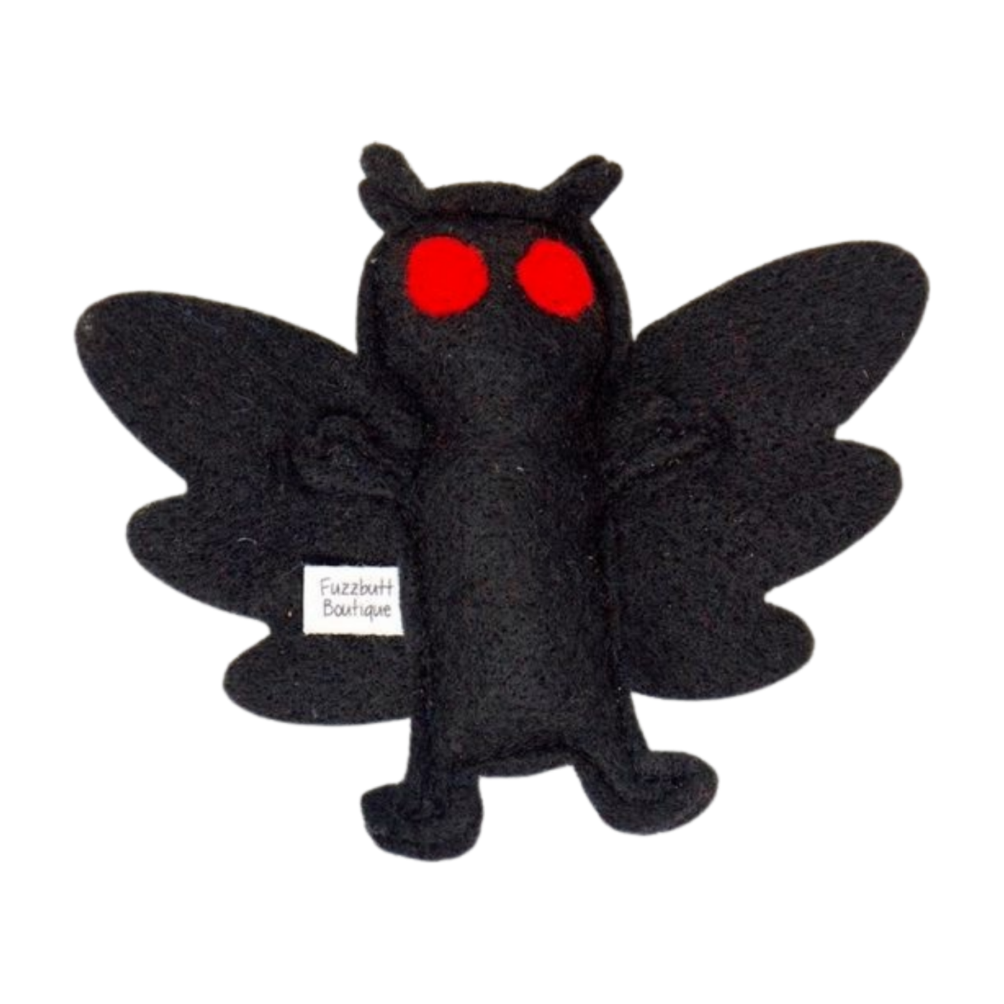 Mothman - Felt Catnip Toy – Fuzzbutt Boutique