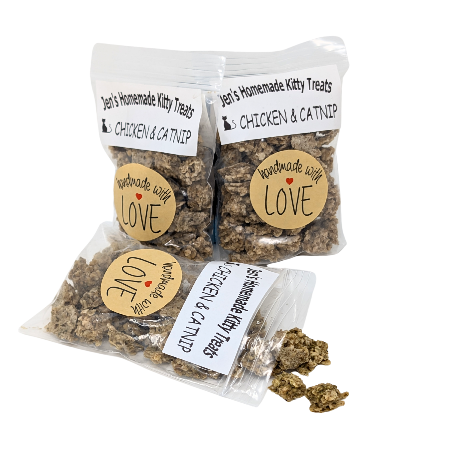 Chicken and Catnip Cat Treats