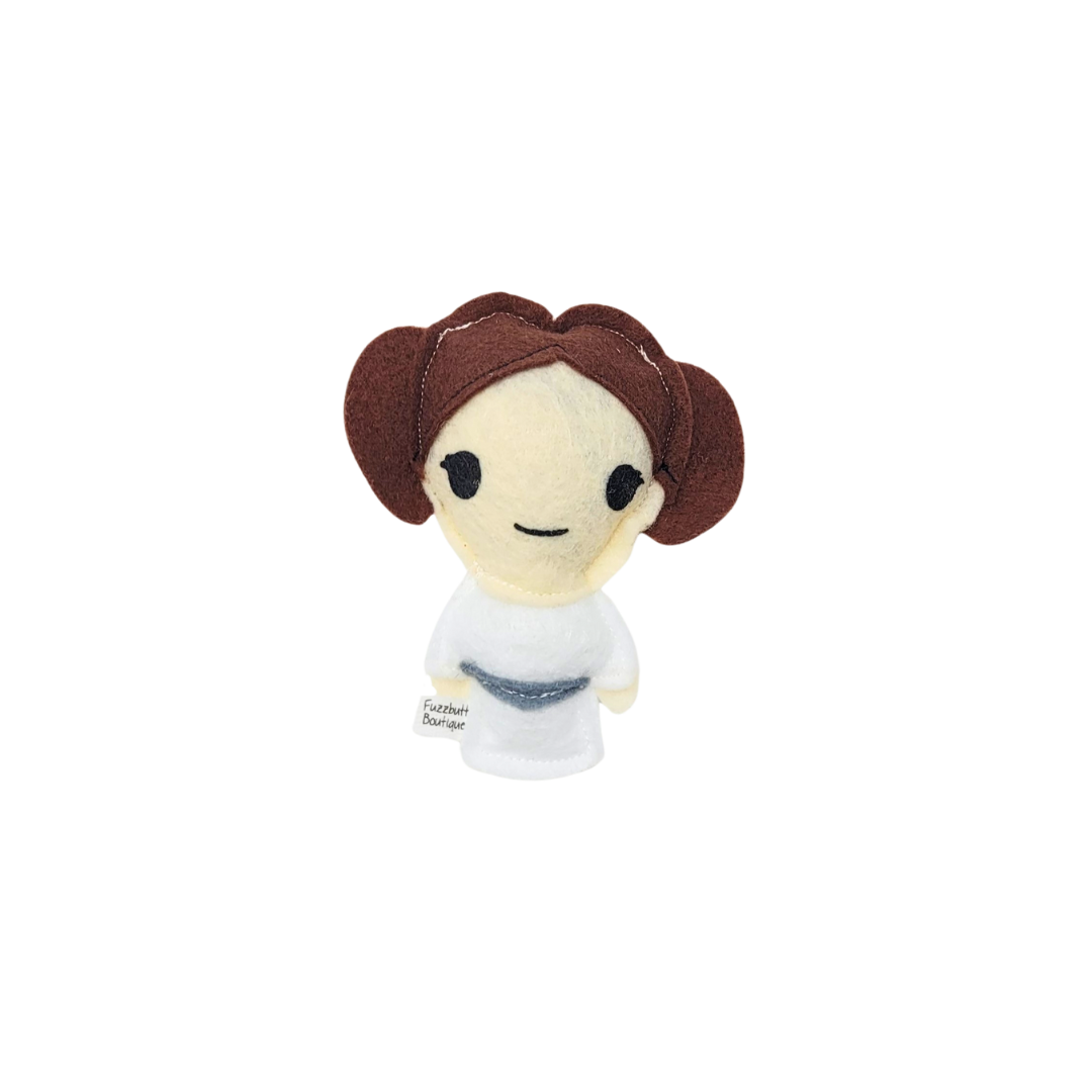 Princess Leia - Felt Catnip Toy