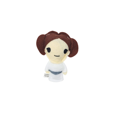 Princess Leia - Felt Catnip Toy