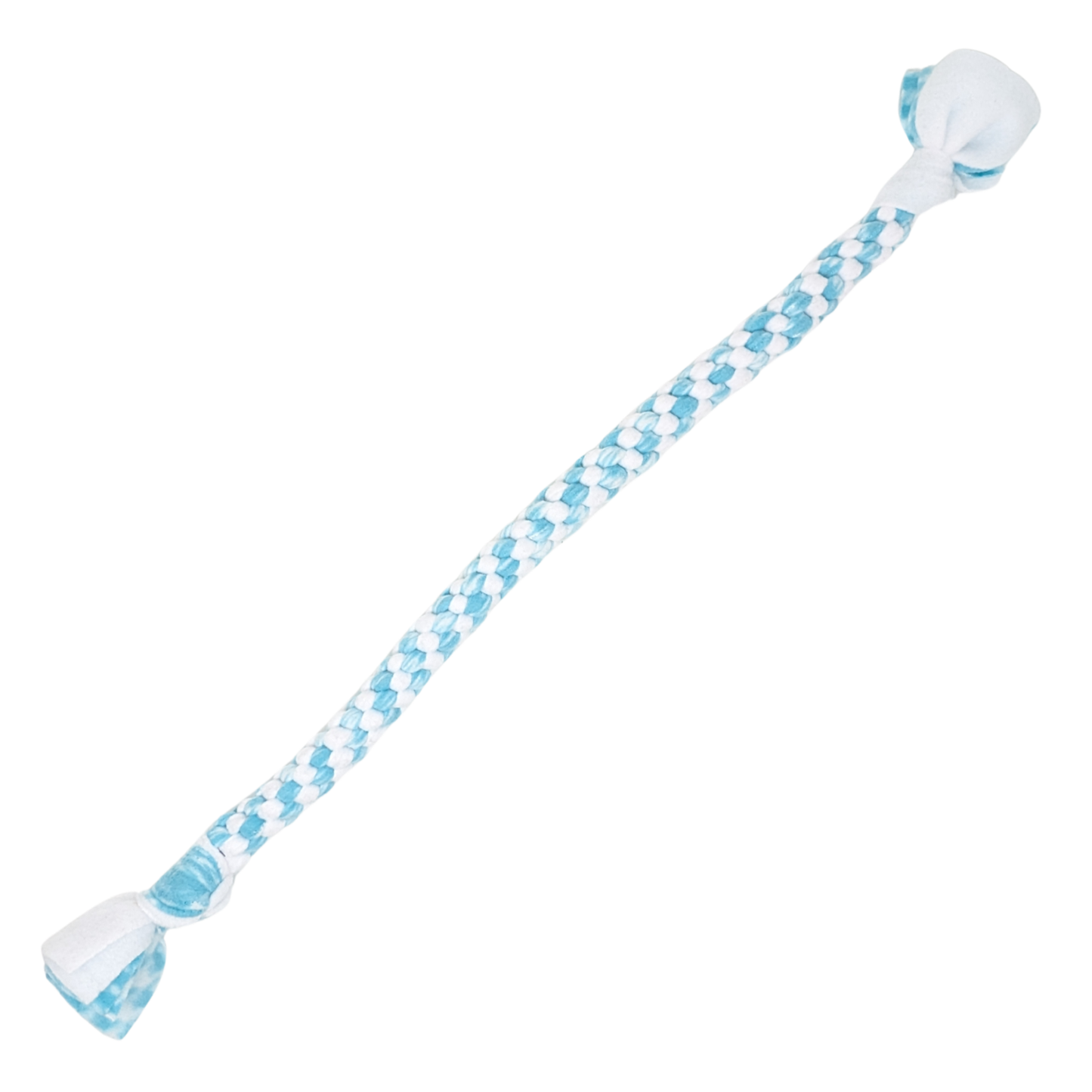 Light Blue - Fleece Rope Toy