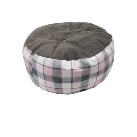Pink Plaid - Marshmallow Pet Bed