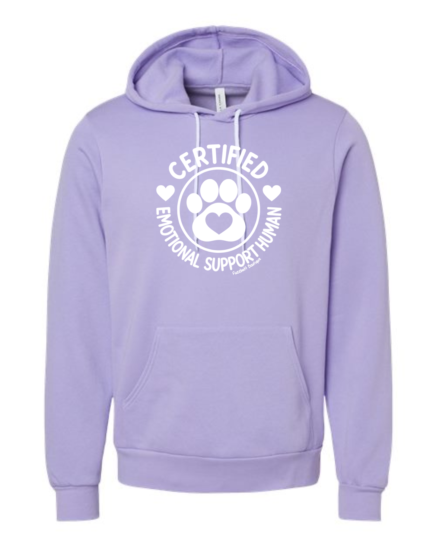 Certified emotional support human - Sweatshirt