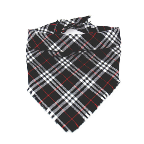 Red, Black, and White - Pet Scarf