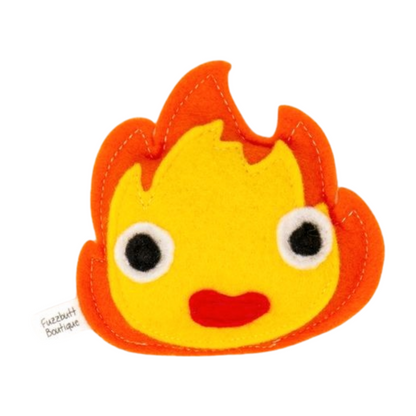 Calcifer - Felt Catnip Toy