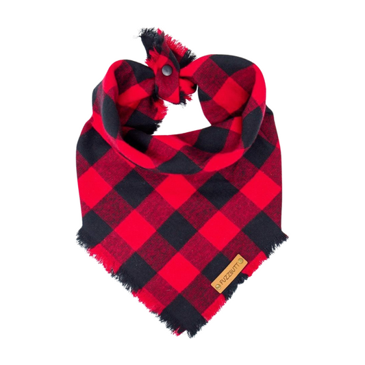 Red Buffalo Check - Pet Scarf