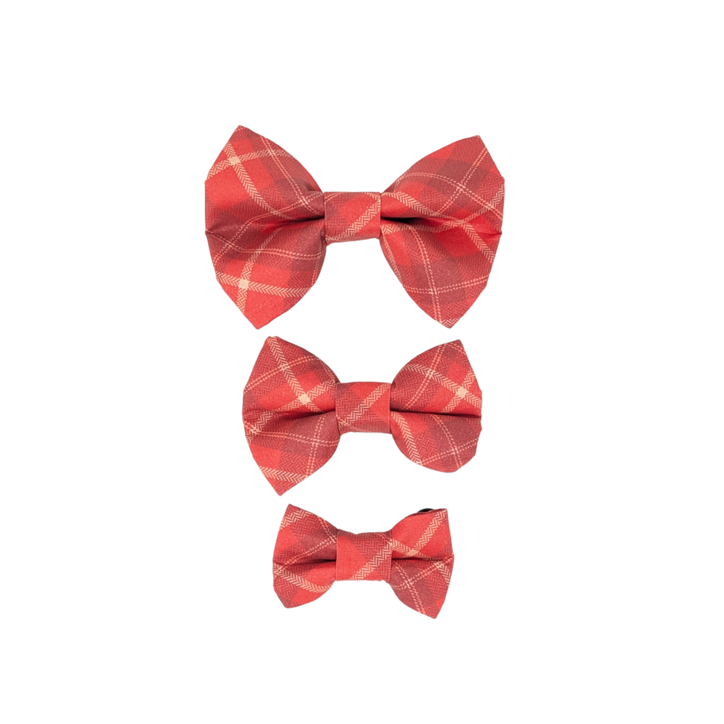 Red Plaid - Bow Tie