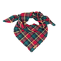 Green, Red and Yellow Plaid - Blanket Scarf