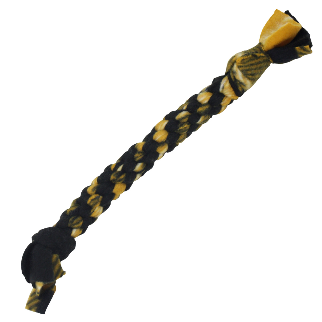 Gold - Fleece Rope Toy – Fuzzbutt Boutique