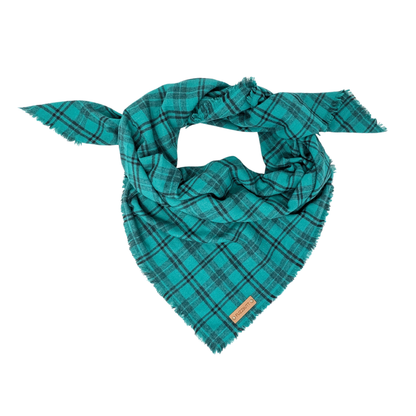 Green and Black - Blanket Scarf