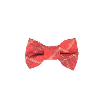 Red Plaid - Bow Tie