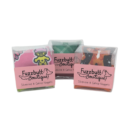 Silvervine Catnip Nugget Duo