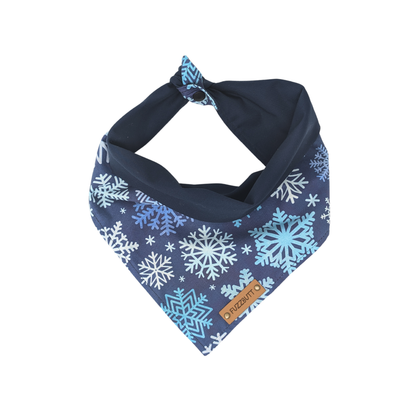 Blue Snowflake -Pet Bandana