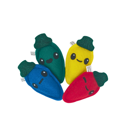 Christmas Lights Box - Felt Catnip Toy