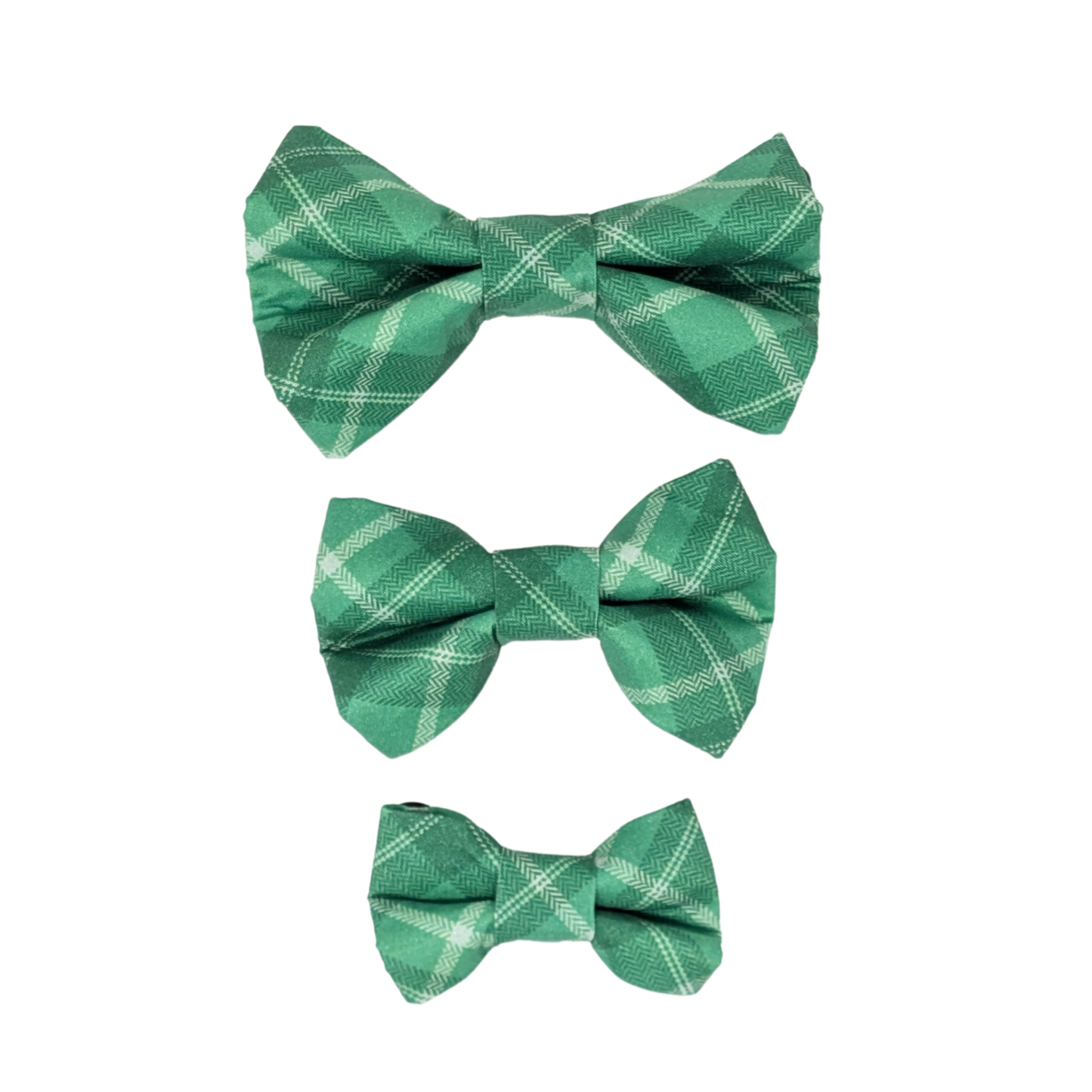 Green Plaid - Bow Tie