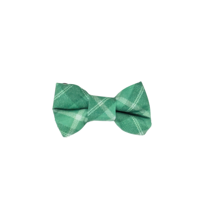 Green Plaid - Bow Tie