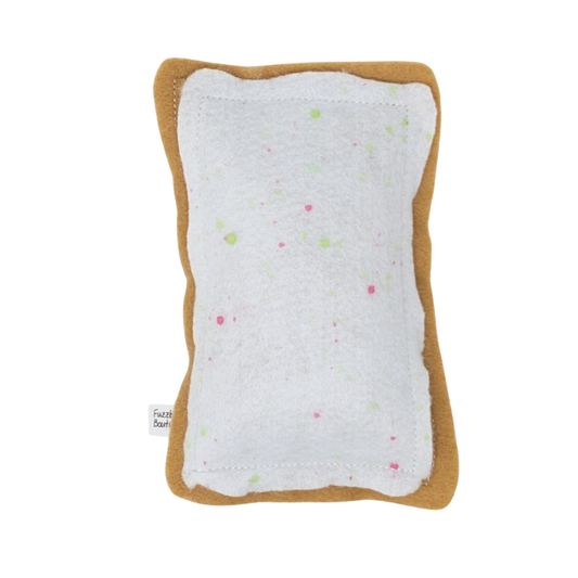 Strawberry Poptart - Felt Catnip Toy