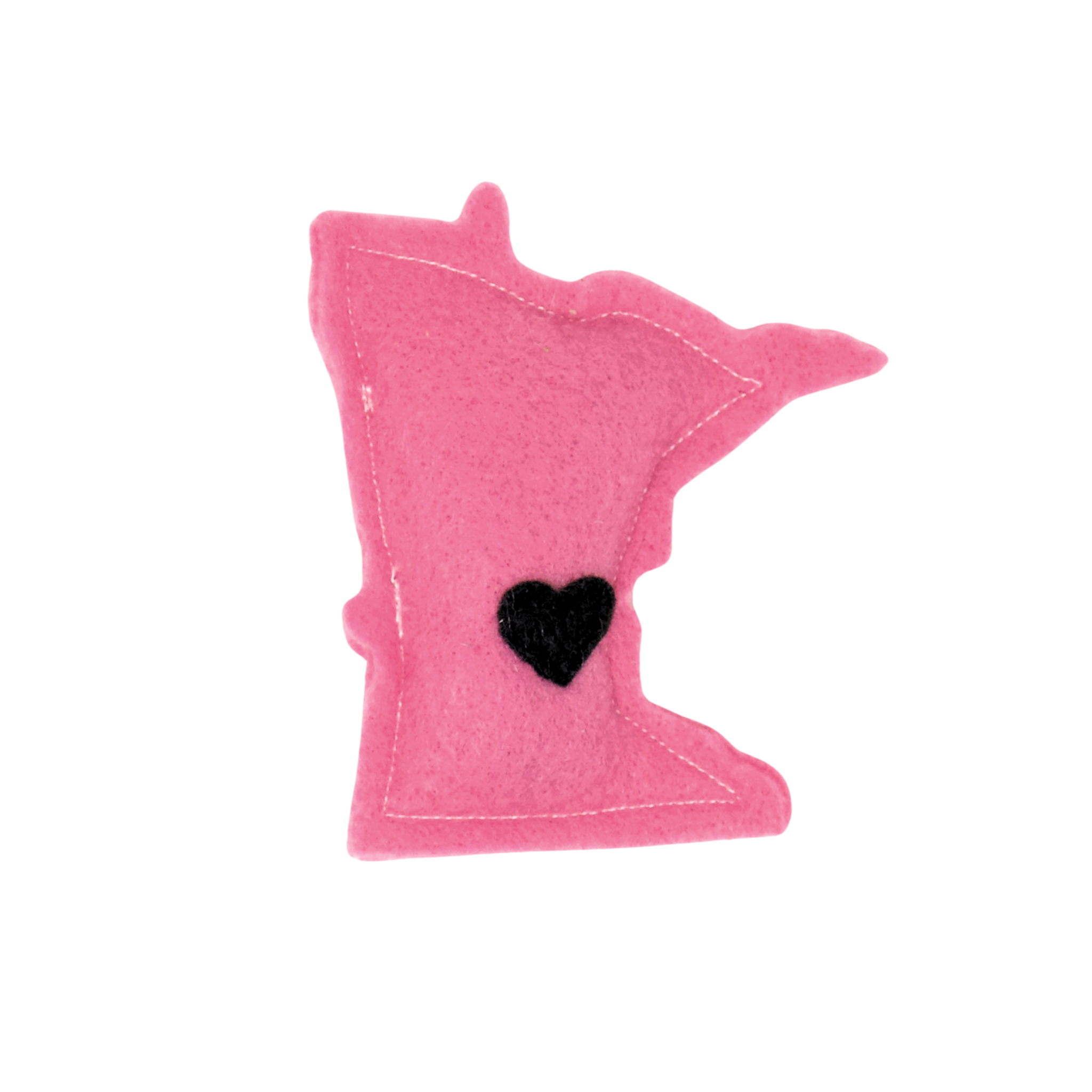Minnesota Pink - Felt Catnip Toy
