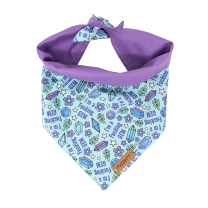 I'm A Fucking Gem -Pet Bandana