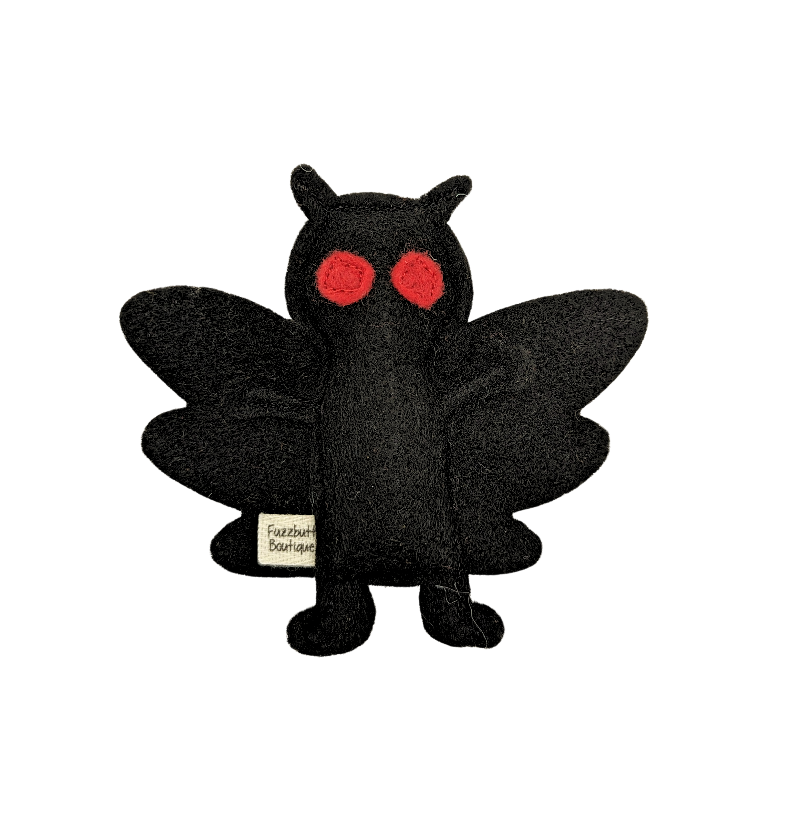 Mothman Felt Catnip Toy Fuzzbutt Boutique