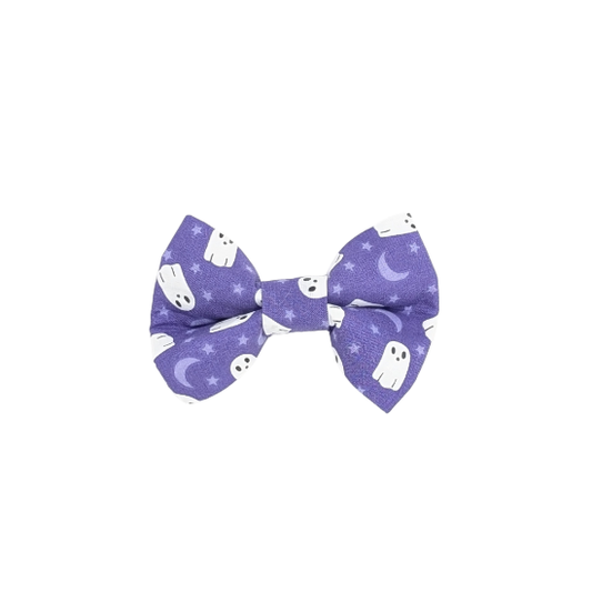 Purple Ghosties - Bow Tie