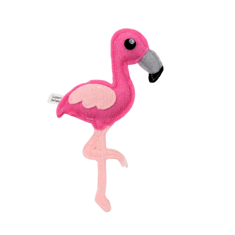 Flamingo - Felt Catnip Toy