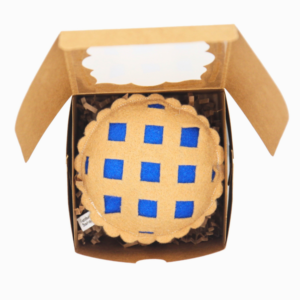 Blueberry Pie - Felt Catnip Toy