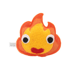 Calcifer - Felt Catnip Toy