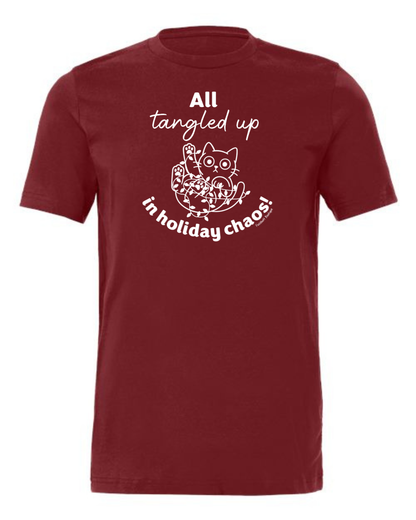 All tangled up in holiday chaos! - Shirt
