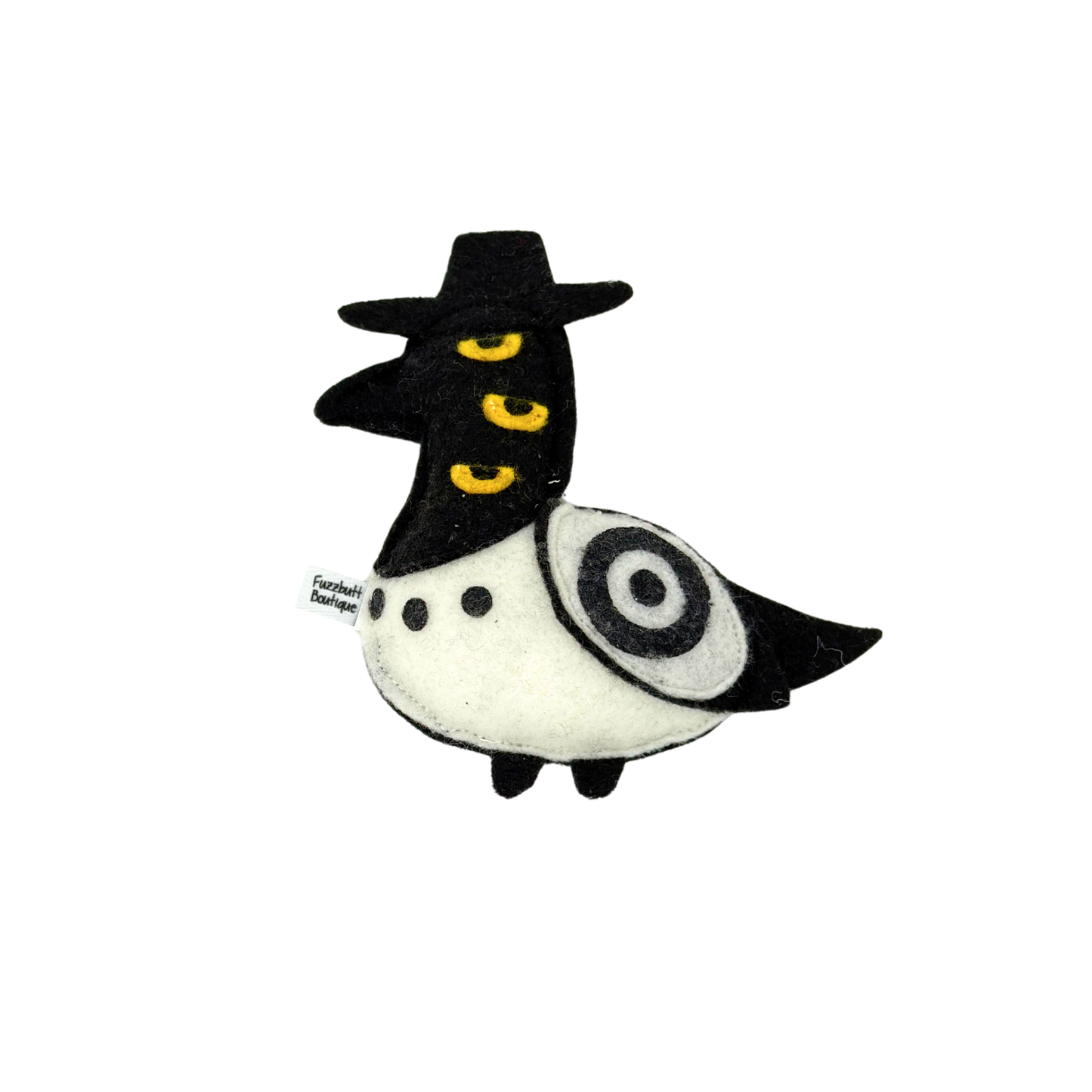Demon Magpie - Felt Catnip Toy