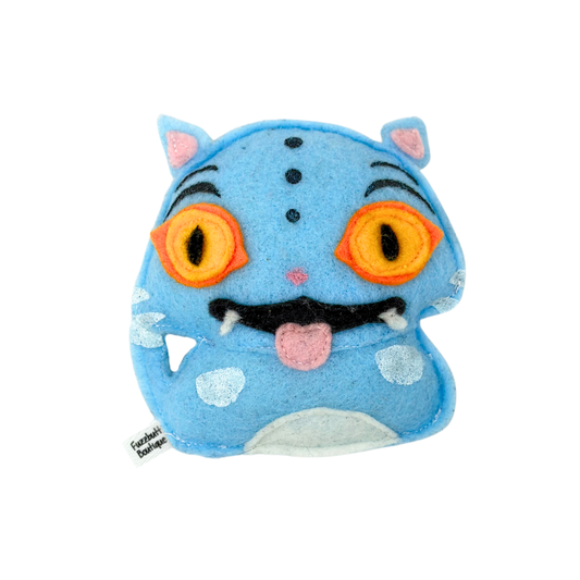 Demon Tiger - Felt Catnip Toy