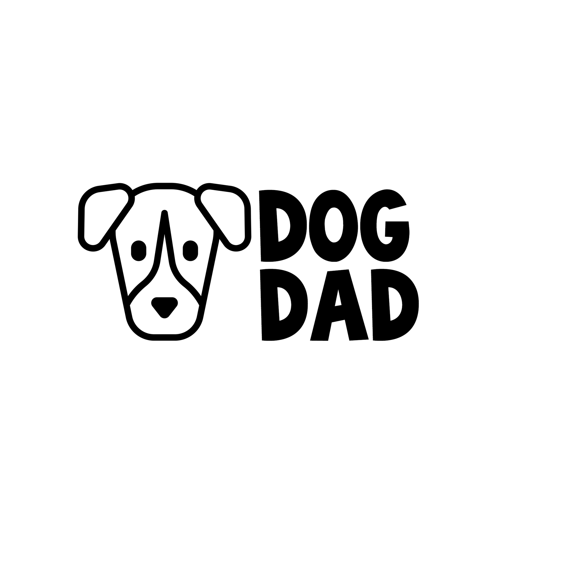 Dog Dad - Decal