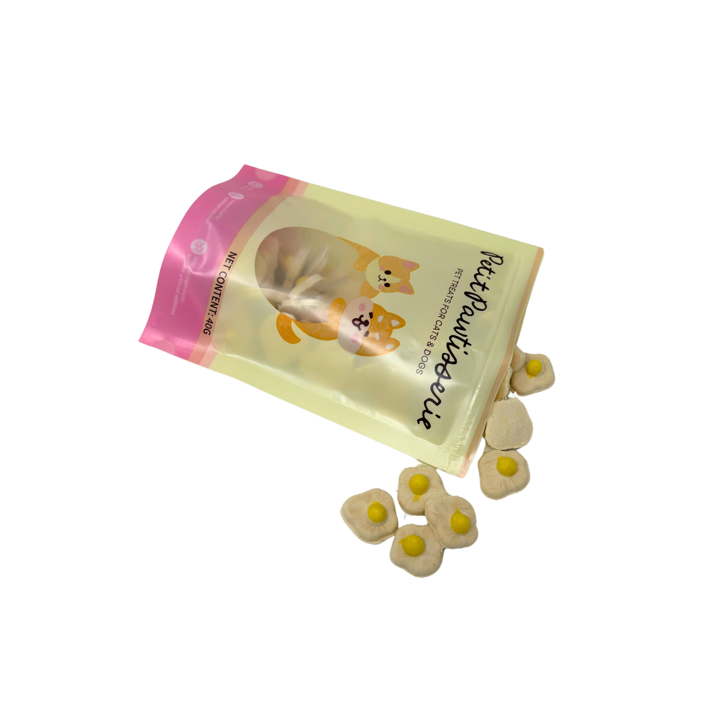 Fried Eggs - Freeze Dried Chicken Treats
