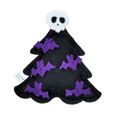 Goth Tree - Felt Catnip Toy