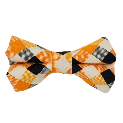 Halloween Check - Bow Tie