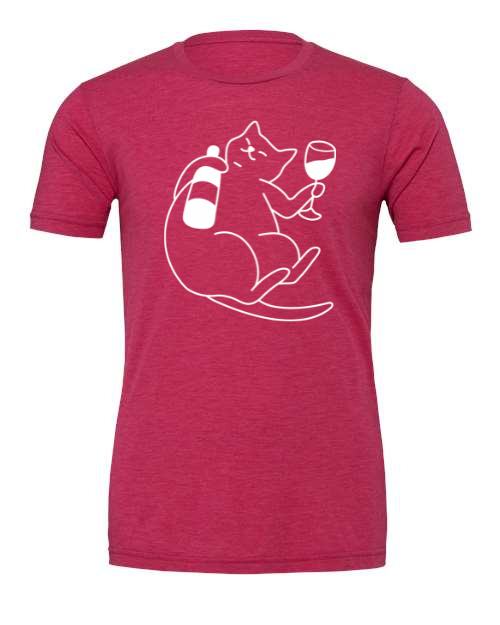 Wine Cat - Shirt
