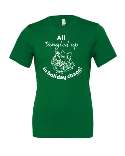 All tangled up in holiday chaos! - Shirt