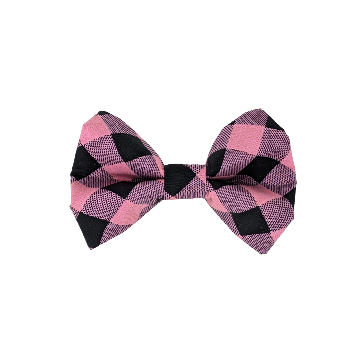 Pink Check - Bow Tie