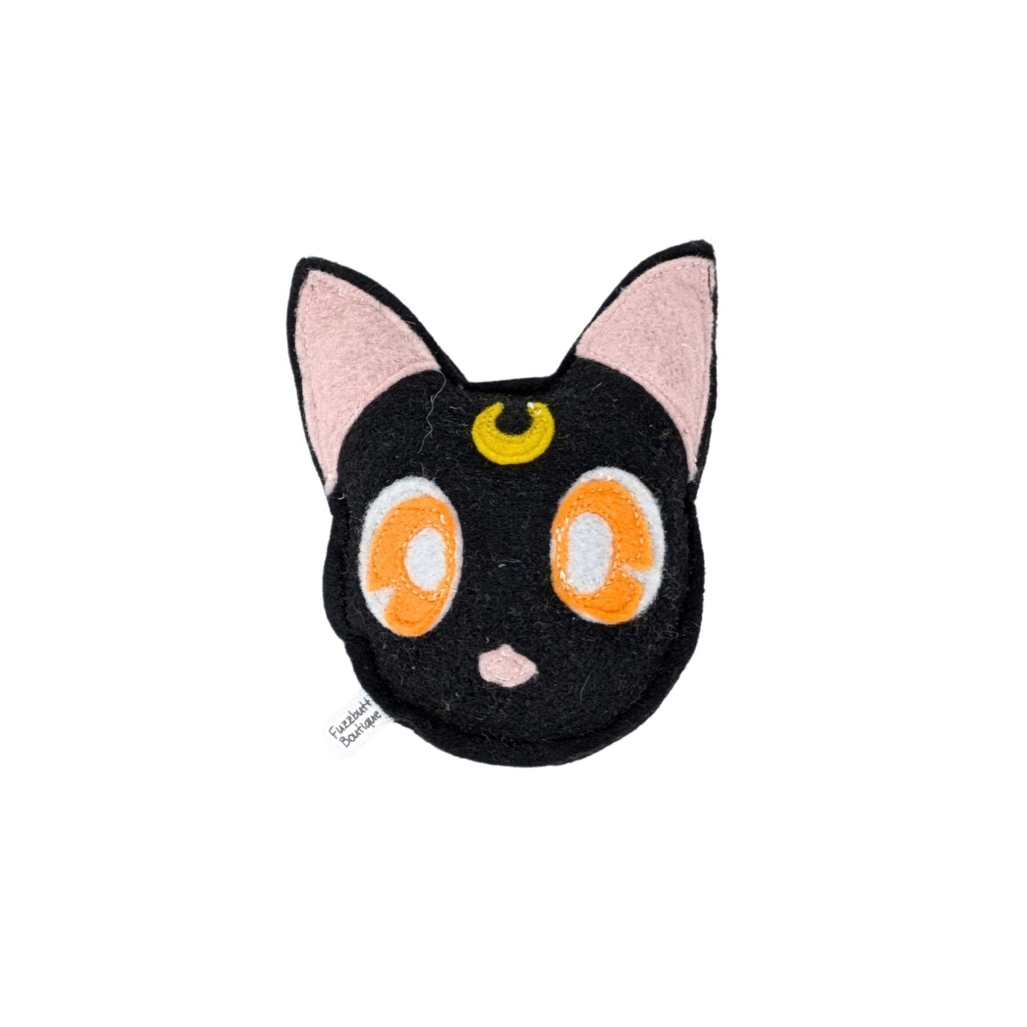 Moon Cat - Felt Catnip Toy