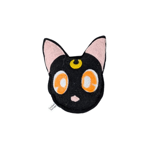 Moon Cat - Felt Catnip Toy