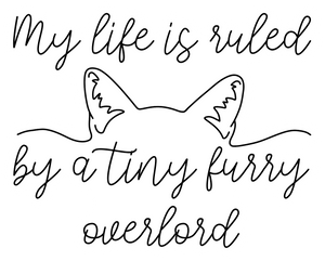 Furry Overlord - Sticker