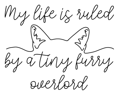 Furry Overlord - Sticker