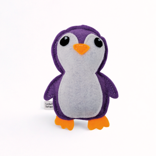 Penguin - Felt Catnip Toy