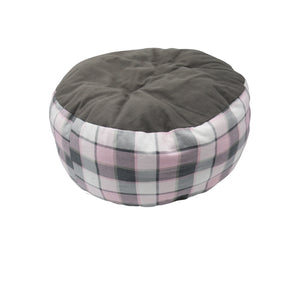 Pink Plaid - Marshmallow Pet Bed