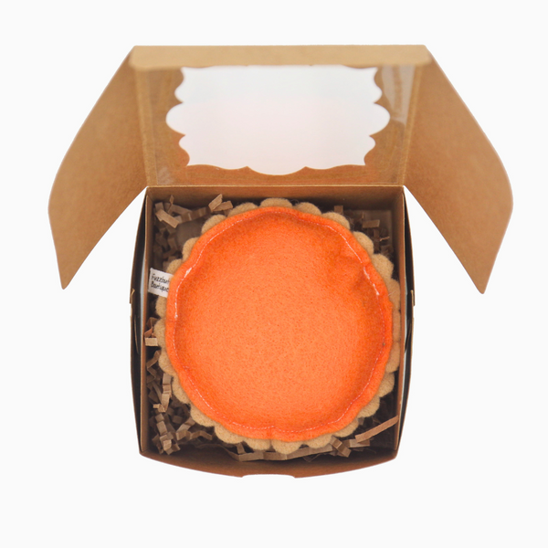 Pumpkin Pie - Felt Catnip Toy