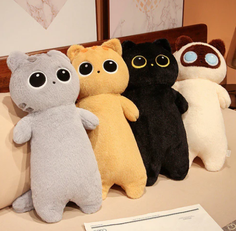 Jumbo cat plush cheap