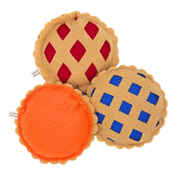 Blueberry Pie - Felt Catnip Toy