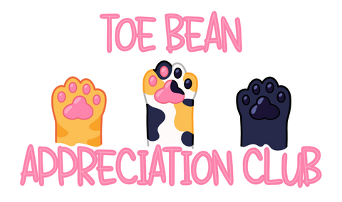 Toe Bean Appreciation - Sticker