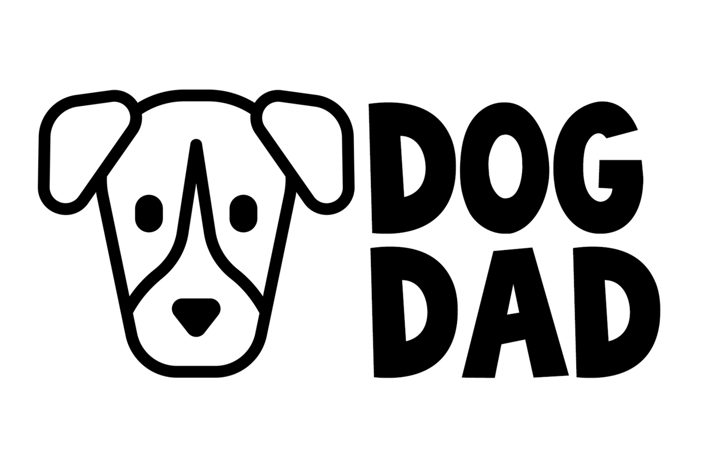 Dog Dad - Decal