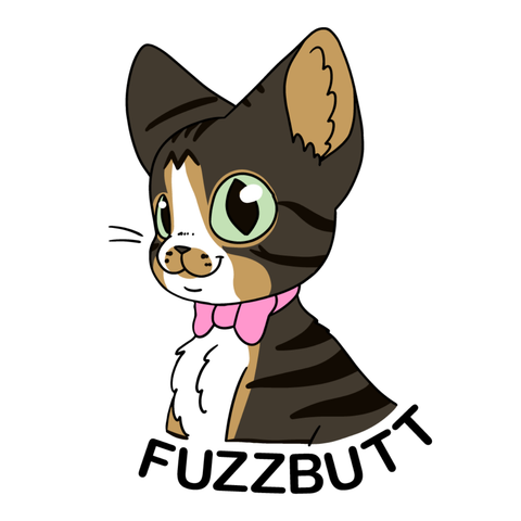 Bambi Cat - Sticker